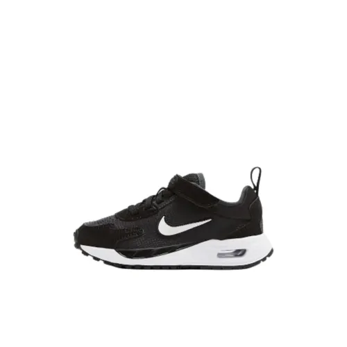 Nike Air Max Solo Abrasion Resistant Дышащий Низкий Топ Обувь для малышей Черный Детский