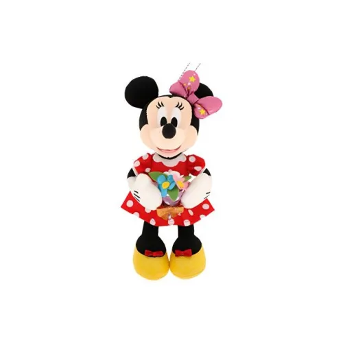Disney Minnie Mouse And Flowers Куклы Плюшевый Брелок 23 см Высота Tokyo Disney
