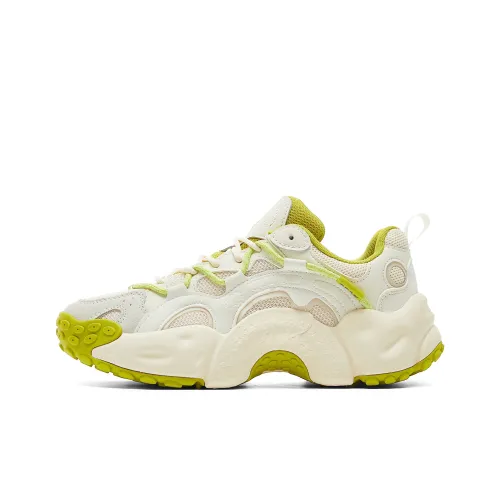 PEAK Taichi Bagel Обувь Кремовая Bagel Цветовая схема С наполнителем Силуэт Лаковый ремень Дизайн