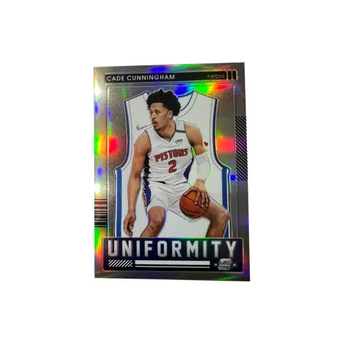 PANINI Cunningham Pistons Ядерный CC Draft Pick Optic Коллекция Серебряный Fold Джерси Майка Игрок Карта Rare