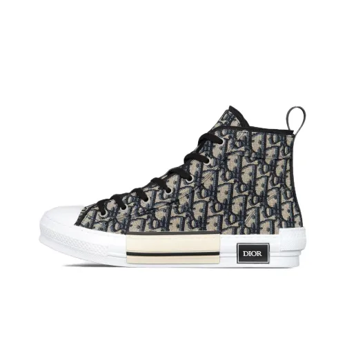 DIOR B23 Canvas Shoes High Top Мужские