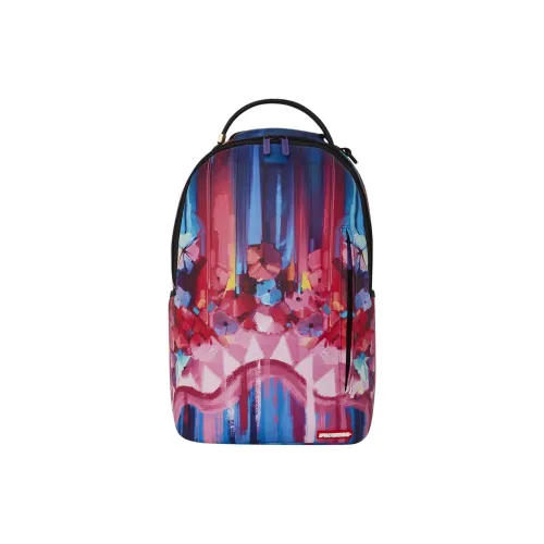 SPRAYGROUND Рюкзак из искусственной кожи женский красный фиолетовый
