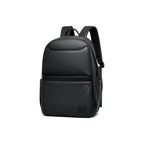 SEPTWOLVES Рюкзак из искусственной кожи с водоотталкивающей обработкой стандартный унисекс черный