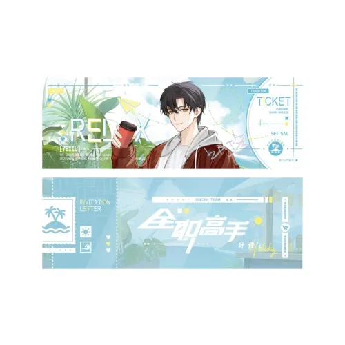 BUTTERED CAT Аватар короля Коллаборация Е Сю Морское побережье Кофе SHOP Коллекция Голографические билеты