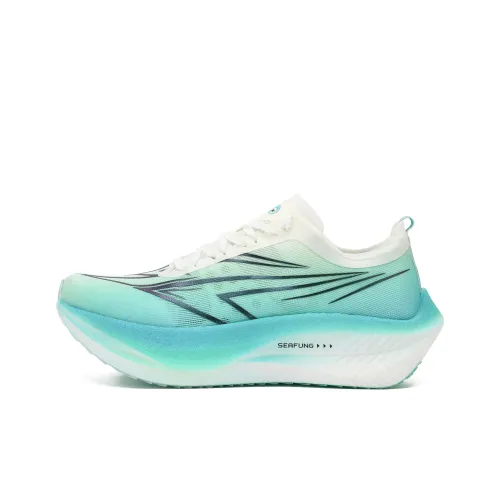 SEAFUNG Swift Flash 1,0 Низкий Топ Беговые кроссовки Унисекс Неон Кристальный Зеленый