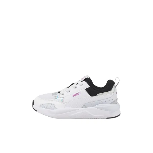 PUMA X Ray 2 Квадрат Низкий Топ Детские Лайфстайл Обувь Белый Дети Возраст 3-7 Лет