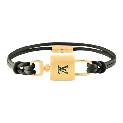 LOUIS VUITTON Кожа Браслеты Унисекс Черный