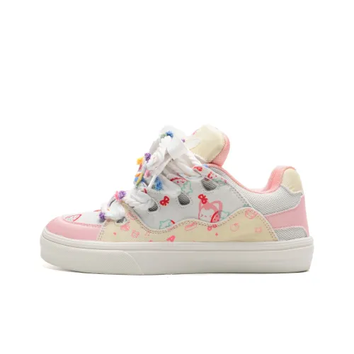 Али Тх Фокс Slip-Resistant Abrasion-Resistant Lightweight Breathable Скейтборд Кроссовки Низкие Женские