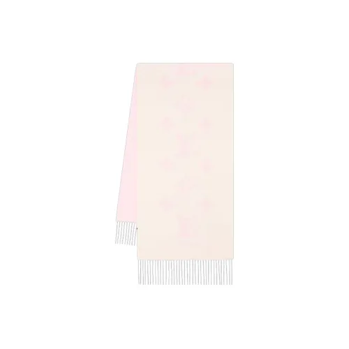 LOUIS VUITTON Кашемир Вязаные Шарфы Унисекс Светло-Розовый