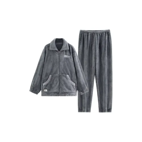 UAVAE ZJ LZS94080 Серый Мужской Пижамный комплект