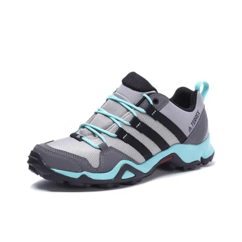 adidas Terrex Ax2r Slip-Resistant Abrasion-Resistant MID Топ Походная обувь Женская Серый