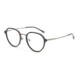 Титановая оправа MC104 Черный металлик C1 [Оправа для монокля]