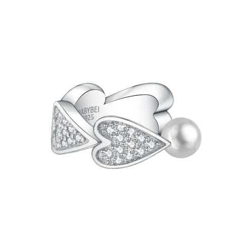 BABYBEI Shell Pearl Clip On Серьги Женские