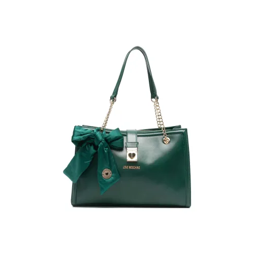 LOVE MOSCHINO ПУ (полиуретан) Сумка Женская Изумрудно-зеленая