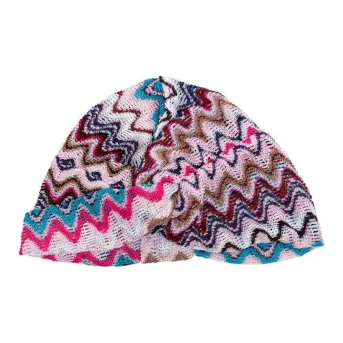 MISSONI Вискоза Шапки-бини Женские Светло-розовый Многоцветный