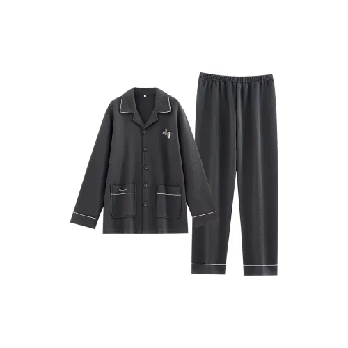 UAVAE ZJ LZS2519 Коричневый Мужской Пижамный Комплект