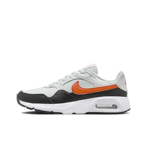 Nike Air Max SC Износостойкий и Легкий Низкий Топ Беговые кроссовки Мужские Серый Черный