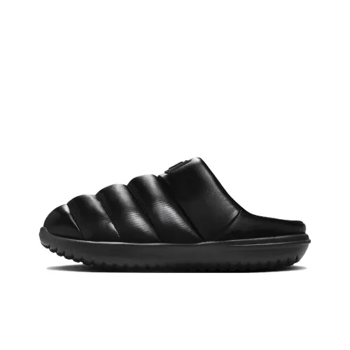 Nike Burrow SE Odorpudный Устойчивый к истиранию Домашние тапочки Женские Черный