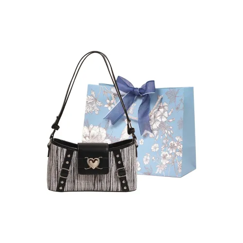 REDOO ПУ (полиуретан) Сумка через плечо Женская Темно-коричневый Черный Розовый Бургунди