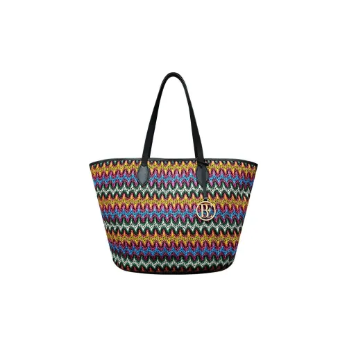 BALNEAIRE Полиэстер Тоут Сумка Сумка для покупок Сумка через плечо Женская Многоцветная