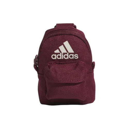 Adidas Полиэстер Монета Кошелек Унисекс Бордовый