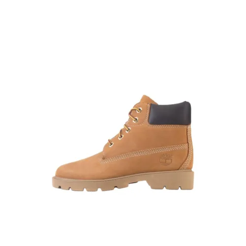 Timberland Детские ботинки High Top Желто-коричневые Kids