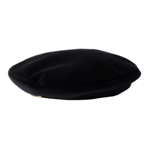 PRADA Хлопок Береты Женские Черный