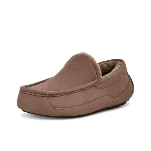 UGG Ascot Slip Resistant Abrasion Resistant Низкий Топ Повседневная Обувь Мужская Коричневый