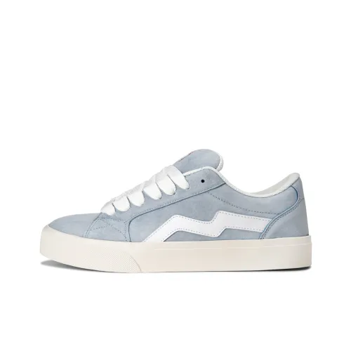 BXGY Покрытие Slip-Resistant и Abrasion-Resistant Низкие Кроссовки для Скейтбординга Unisex Light Blue