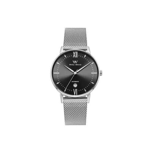 Welly Merck Механические часы Мужские часы Черный циферблат
