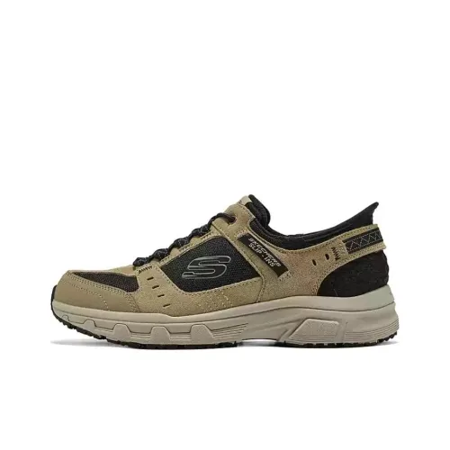 Skechers OUTDOOR MENS Низкий Топ Альпинистская Обувь Мужская Коричнево-Черная