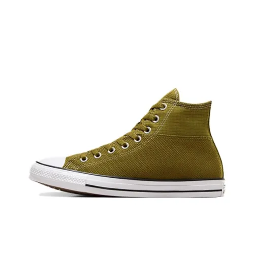 Converse Chuck Taylor All Star Износостойкий и Водонепроницаемый Высокий Топ Кеды Мужской Зеленый