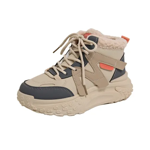 M.M Party Шокабассеры с противоскользящей теплоизоляционной защитой высокий топ повседневная обувь женские