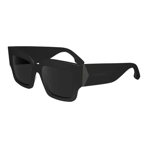 VICTORIA BECKHAM Ацетат Квадратные Солнцезащитные Очки Женские Черные