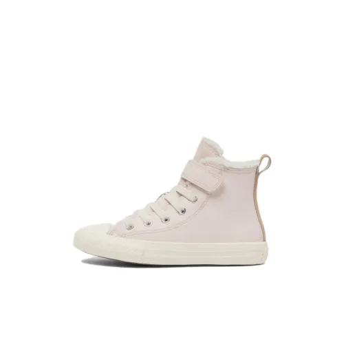 Конверс All Star 1V Детские Скейтбординги Высокие Топы Розовые Kids