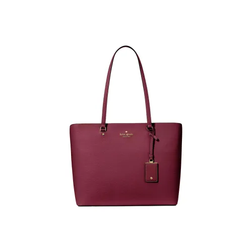 Kate Spade GRAIN LEATHER Тоут Сумка Сумка для покупок Сумка Сумка через плечо Большая Женская Ежевика Preserves