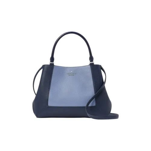 Kate Spade Litchi Grain Кожа Через плечо Одно плечо Сумка Женская Морской Синий