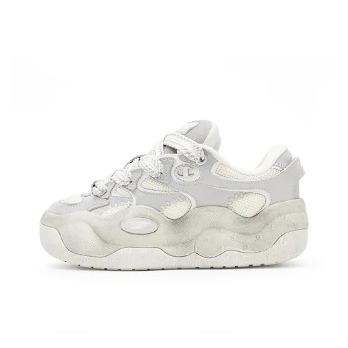 Champion Скейтборд Кроссовки Низкие Top Pearl Smoke Gray/Молочный Белый Женские