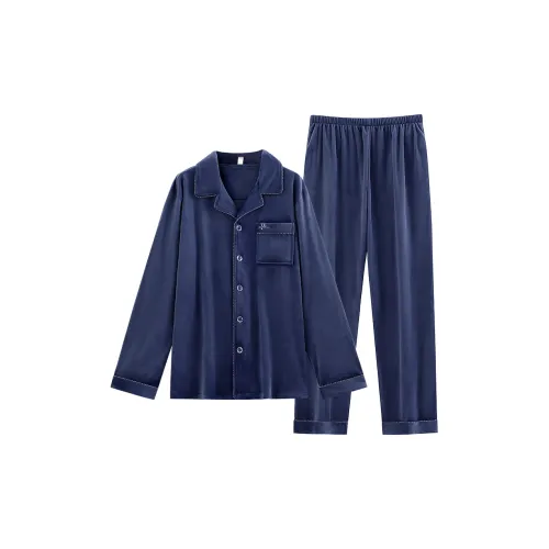 UAVAE ZJ LZS94035 Синий Мужской Пижамные комплекты