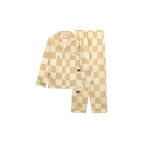 Beiyan Пижамный комплект женский Custard