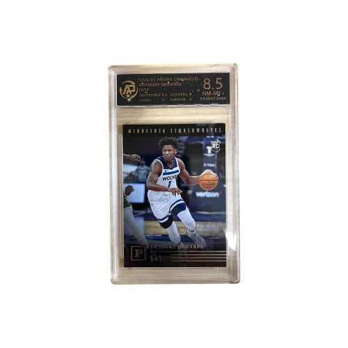 PANINI Эдвардс Timberwolves Chronicles RC Rookie Card Star Card 8,5 Points ANTHONY EDWARDS Certified Cards 1 Pack