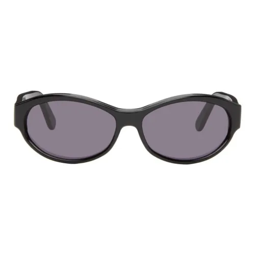 MARNI Ацетат OVAL SUNGLASSES Мужской Черный