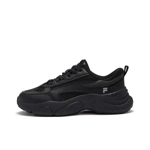FILA FUSION Conch Dx Повседневный Низкий Топ Черный Женский