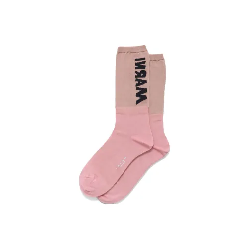 MARNI Персиково-розовые Женские Носки MID до икры