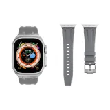 Серый с серебряной нержавеющей сталью застежка