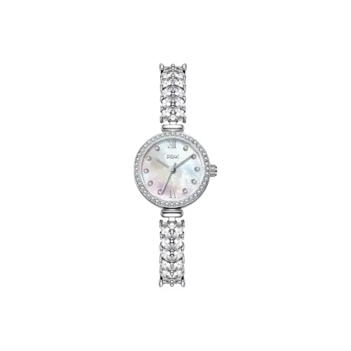 PEAK Mermaid Кварц Механизм Нержавеющая Сталь Ремешок Часы Женские Часы Жемчужная Раковина Циферблат