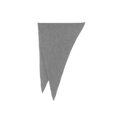 TOTEME Кашемир Вязаные Шарфы Женские Серый