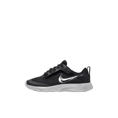 Nike Slip Resistant Abrasion Resistant Низкий Топ Детские Лайфстайл Обувь Черный Дети Возраст 3-7 Лет