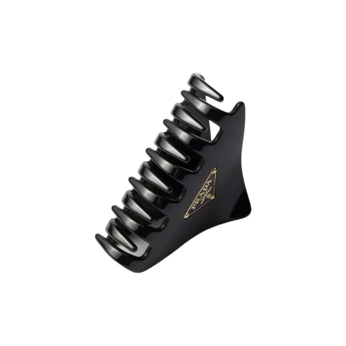 PRADA Металл Заколки для волос Женские Черный