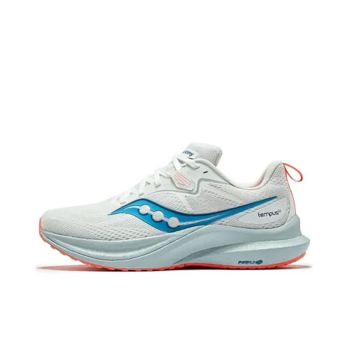 Saucony Tempus TanTu 2 Беговые кроссовки Низкий верх Белый Синий Мужской